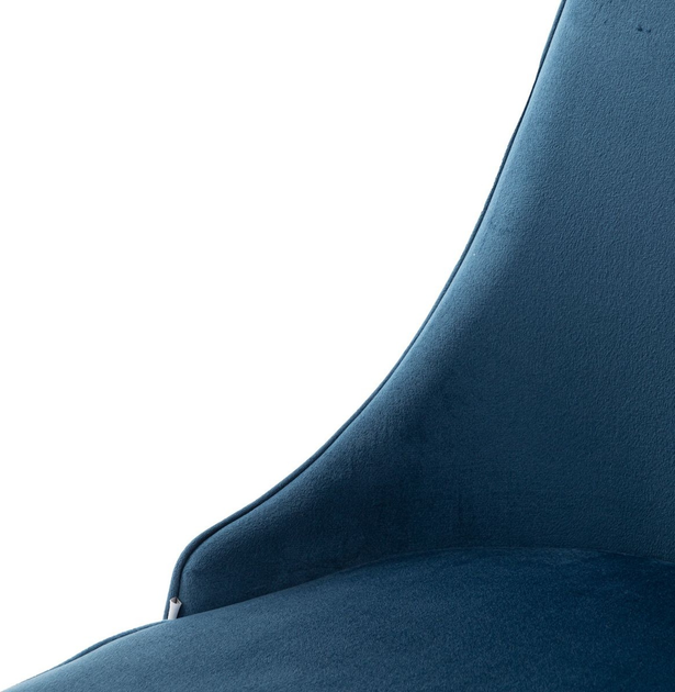 Krzesło do kuchni i salonu HOMLA LOUIS RIBBON 44 x 59 x 88 cm Blue (5904183848914) - obraz 5