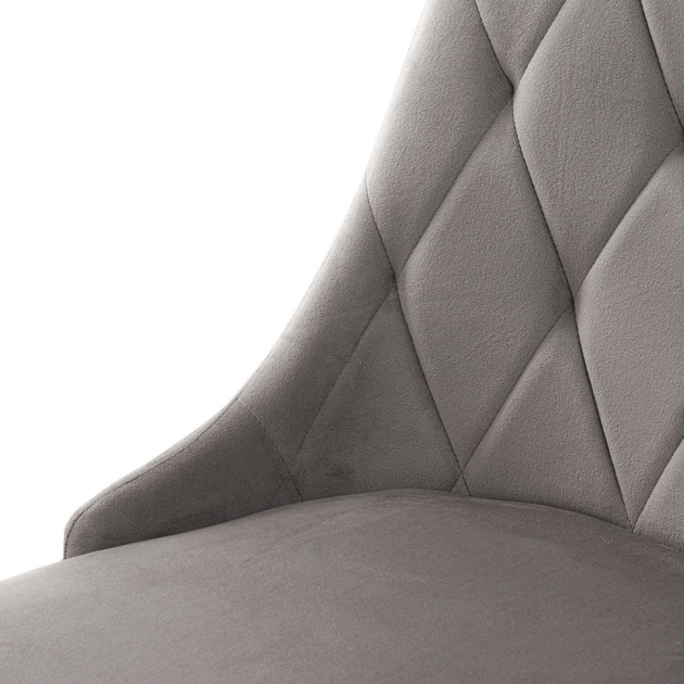 Krzesło do kuchni i salonu HOMLA LOUIS QUILTER 44 x 59 x 88 cm Grey (5904183849010) - obraz 5