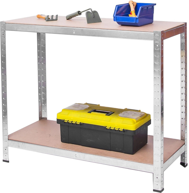 Складський стелаж Plonos PL-702 180 x 90 x 40 см 2 шт (5903890620578) - зображення 4