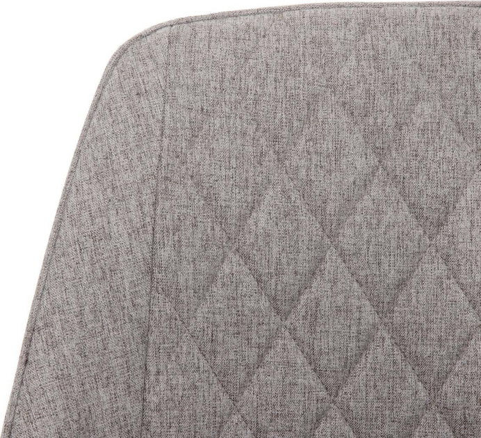 Стілець для кухні та вітальні HOMLA LAURENT поворотний 54 x 55 x 85 см Grey (5904183847399) - зображення 5