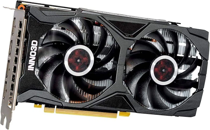Видеокарта Inno3D RTX 2060 8Gb Super Twin X2 OC (N206S2-08D6X-1710VA15L) (GDDR6, 256 bit, PCI-E v3.0) Б/у - Фото 2 Видеокарта Inno3D RTX 2060 8Gb Super Twin X2 OC (N206S2-08D6X-1710VA15L) (GDDR6, 256 bit, PCI-E v3.0) Б/у - изображение 2