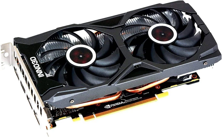 Видеокарта Inno3D RTX 2060 8Gb Super Twin X2 OC (N206S2-08D6X-1710VA15L) (GDDR6, 256 bit, PCI-E v3.0) Б/у - Фото 3 Видеокарта Inno3D RTX 2060 8Gb Super Twin X2 OC (N206S2-08D6X-1710VA15L) (GDDR6, 256 bit, PCI-E v3.0) Б/у - изображение 3
