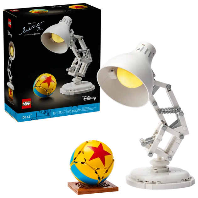 Zestaw klocków LEGO Ideas Disney Pixar Luxo Jr., 613 el. 21357 (5702017829241) - obraz 7