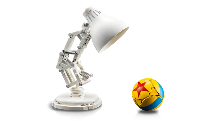 Zestaw klocków LEGO Ideas Disney Pixar Luxo Jr., 613 el. 21357 (5702017829241) - obraz 5