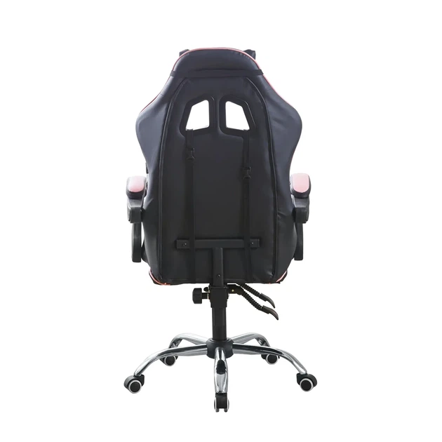 Кресло геймерское игровое Bonro BN-810 черно-розовое (42400280) - изображение 8