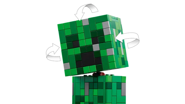 Конструктор LEGO Minecraft Кріпер, 665 ел. 21276 (5702017815503) - зображення 5