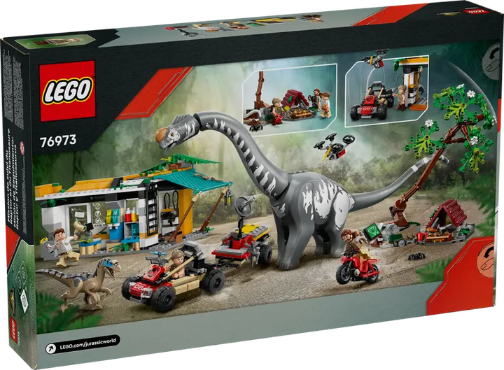 Конструктор LEGO Jurassic World На стежці титанозавра та раптора, 582 ел. 76972 (5702017812786) - зображення 1