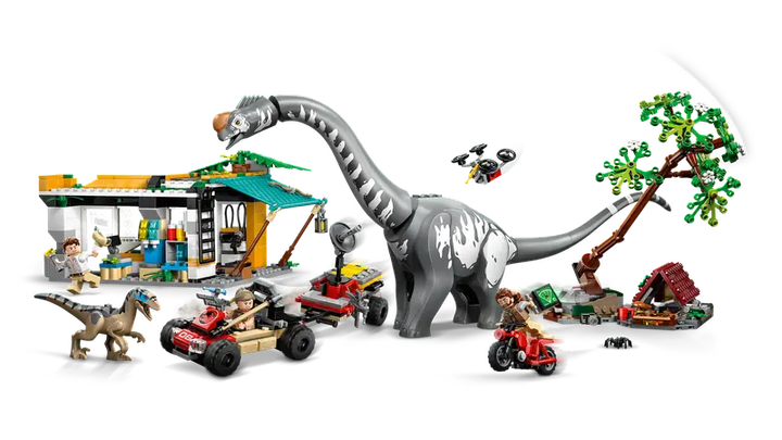 Конструктор LEGO Jurassic World На стежці титанозавра та раптора, 582 ел. 76972 (5702017812786) - зображення 6