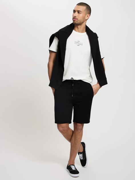 T-shirt męski bawełniany Cross Jeans 16057-008 M Biały (8697319728033) - obraz 3