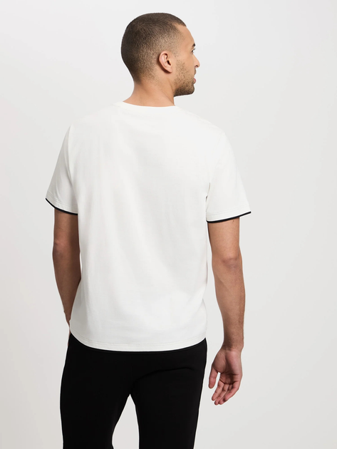 T-shirt męski bawełniany Cross Jeans 16057-008 XL Biały (8697319728057) - obraz 2