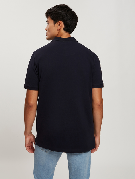 Koszulka polo męska Cross Jeans 16087-001 XL Granatowa (8697319729108) - obraz 2