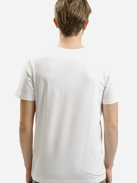 T-shirt męski bawełniany Cross Jeans 16107-008 L Biały (8697319729948) - obraz 2