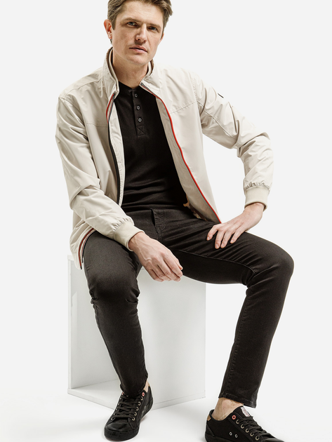 Вітрівка чоловіча Cross Jeans 40291-009 M Бежева (8697319735734) - зображення 3
