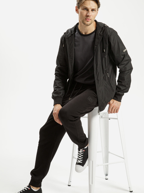 Спортивні штани чоловічі Cross Jeans 49072-020 2XL Чорні (8697319752670) - зображення 3