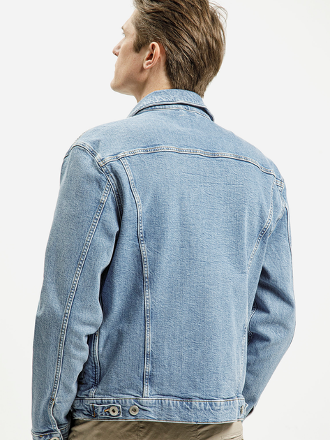 Kurtka jeansowa męska Cross Jeans A 320-008 S Błękitna (8697319424867) - obraz 2