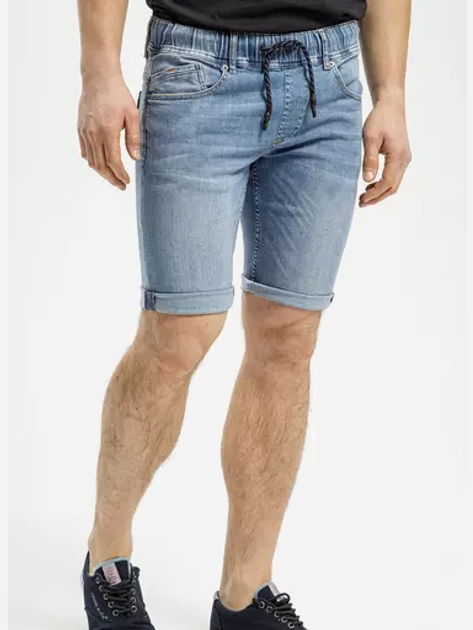 Spodenki męskie jeansowe Cross Jeans A 533-012 31 Błękitne (8697319268980) - obraz 1