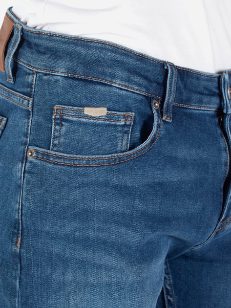 Spodenki męskie jeansowe Cross Jeans A 565-189 28 Niebieskie (8697319600872) - obraz 4