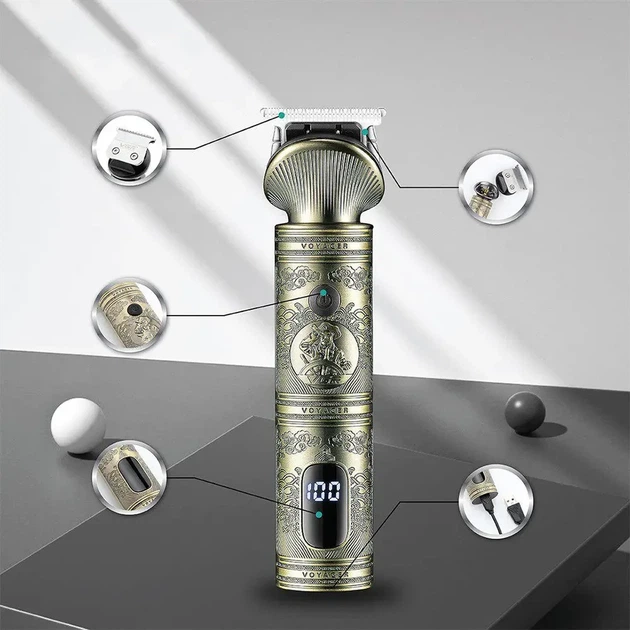 Многофункциональная машинка для стрижки VGR V-106 6 в 1 с USB зарядкой 3536 - изображение 4