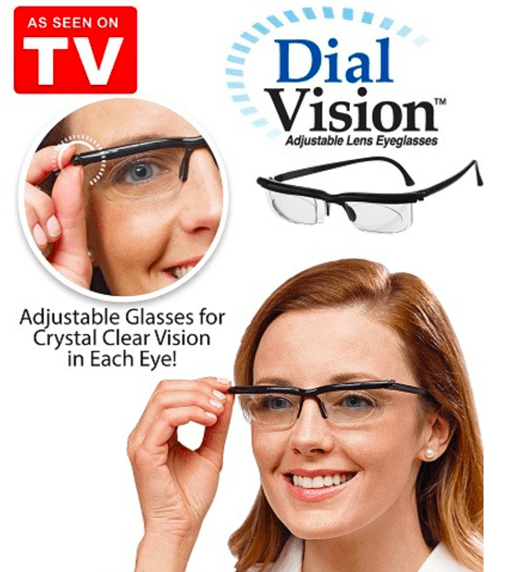 Окуляри з регулювальними лінзами та фокусуванням Dial Vision універсальні - зображення 4