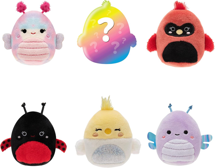 Zestaw zabawek Jazwares Mini Squishmallow In the Clouds Squad 6 szt (191726434894) - obraz 2