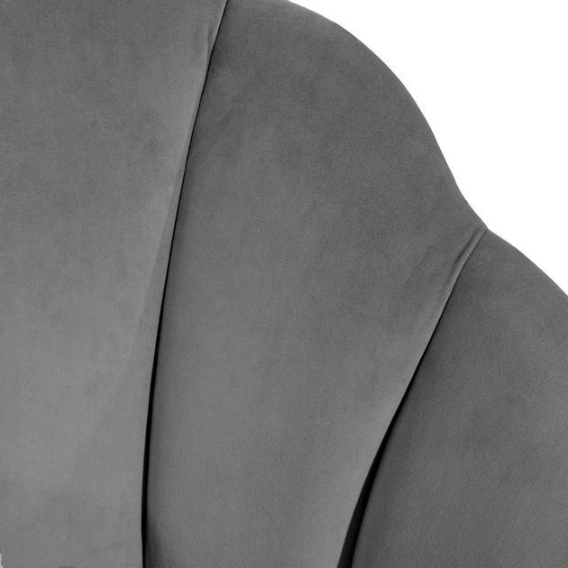 Fotel tapicerowany Homla ARIEL 65 x 71 x 76 cm Grey (5902869969847) - obraz 5