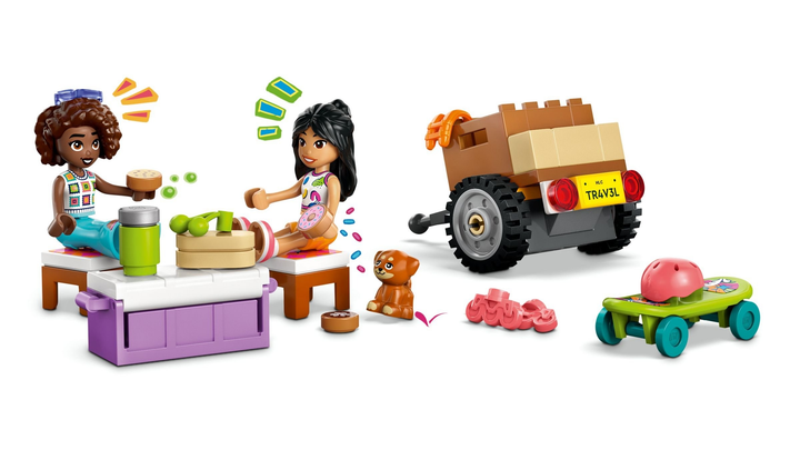 Zestaw klocków LEGO Friends Samochodowa wycieczka przyjaciółek 220 elementów (42659)  - obraz 6
