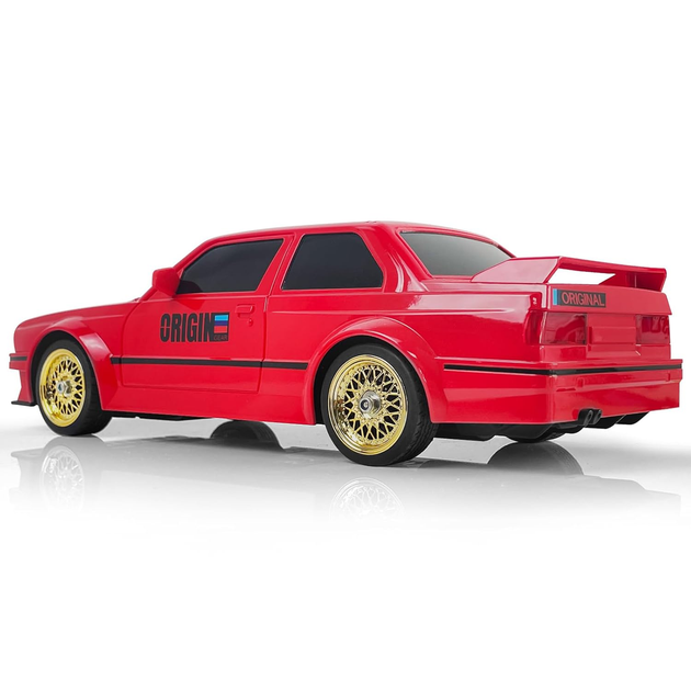 Дріфт-машина BMW E30 RC Дріфт-кар 1:16 30 км/год 4WD з повним приводом + змінні шини - зображення 5