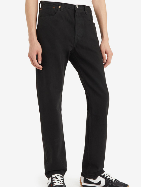 Джинси Regular fit чоловічі Levi's 501 Original 00501-3371 33-36 Чорні (5401105112615) - зображення 4