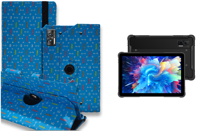 Чехол Spinner360 для планшета DOOGEE R08, цвет Feshn Blue - Фото 1 Чехол Spinner360 для планшета DOOGEE R08, цвет Feshn Blue - изображение 1