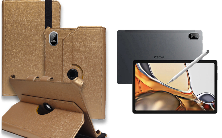 Чохол Spinner360 для планшета Blackview Oscal Pad 15, колір Gold - Фото 1 Чохол Spinner360 для планшета Blackview Oscal Pad 15, колір Gold - зображення 1