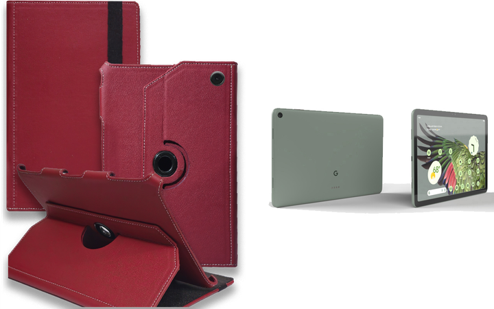 Чехол Spinner360 для планшета Google Pixel Tablet 2023, цвет Bordo - Фото 1 Чехол Spinner360 для планшета Google Pixel Tablet 2023, цвет Bordo - изображение 1