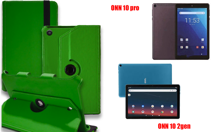 Чехол Spinner360 для планшета ONN 10 pro, ONN 10 2gen, цвет Green - Фото 1 Чехол Spinner360 для планшета ONN 10 pro, ONN 10 2gen, цвет Green - изображение 1