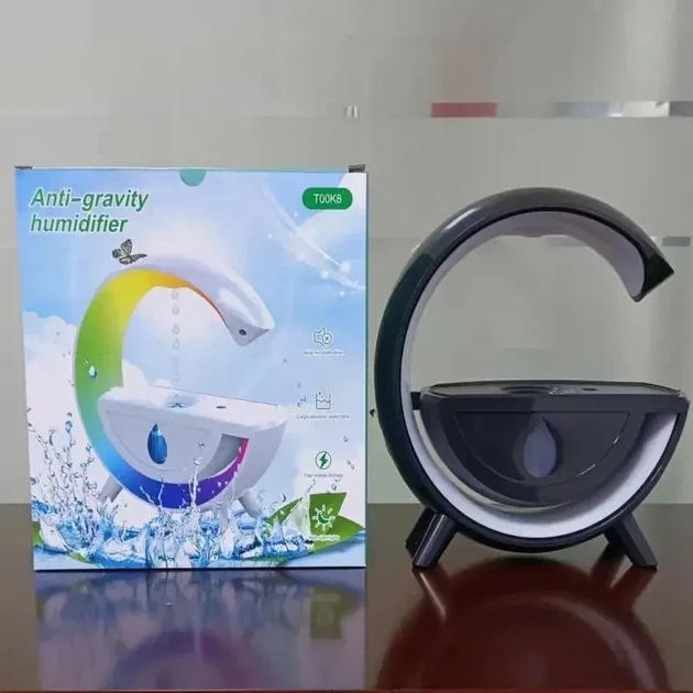 Увлажнитель воздуха Gwith water антигравитационный капельный эффект BLACK - Фото 2 Увлажнитель воздуха Gwith water антигравитационный капельный эффект BLACK - изображение 2