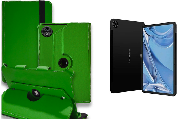 Чехол Spinner360 для планшета DOOGEE T20 Ultra, цвет Green - Фото 1 Чехол Spinner360 для планшета DOOGEE T20 Ultra, цвет Green - изображение 1