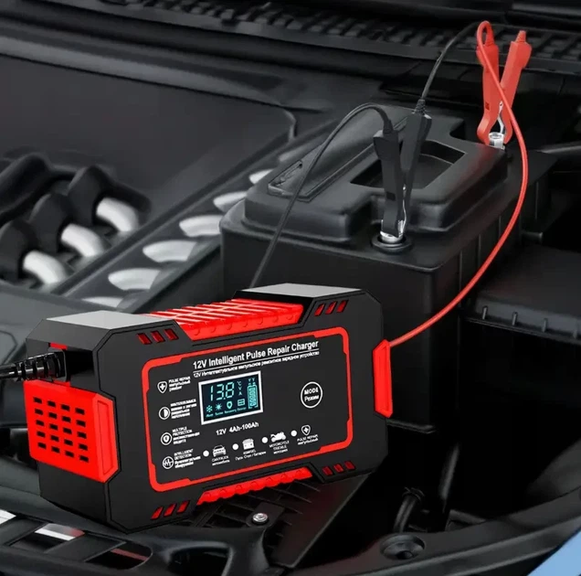 Зарядний пристрій автомобільного акумулятора 12V 6A - зображення 2