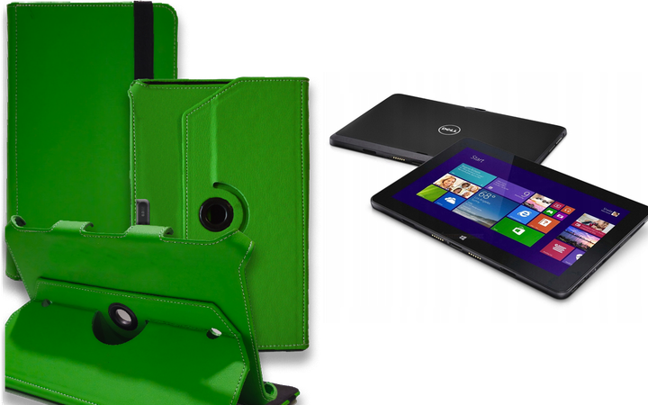 Чохол Spinner360 для планшета Dell Venue 11 Pro 5130, 7130, 7139, 7140, 7145, колір Green - Фото 1 Чохол Spinner360 для планшета Dell Venue 11 Pro 5130, 7130, 7139, 7140, 7145, колір Green - зображення 1