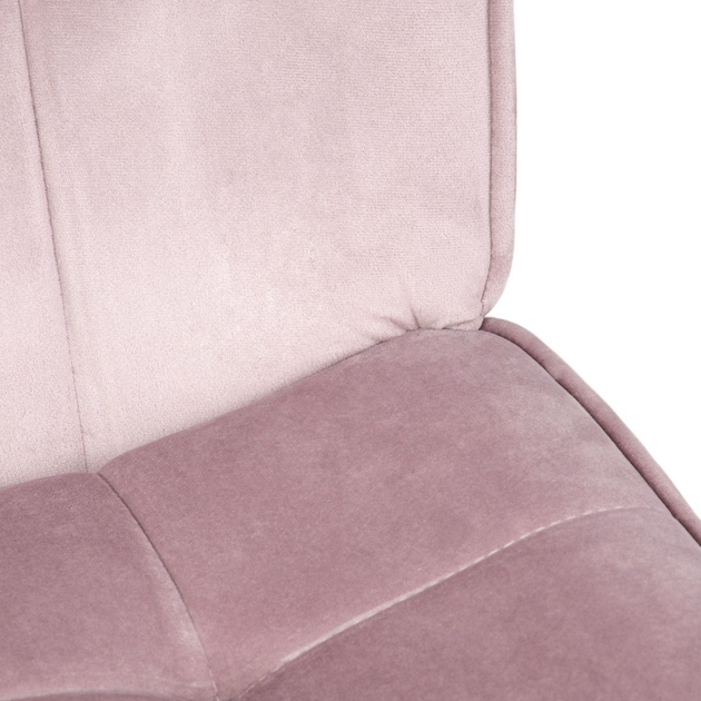 Fotel tapicerowany Homla VINNIS z podnóżkiem 96 x 69 x 82 cm Pink (5904183856674) - obraz 4