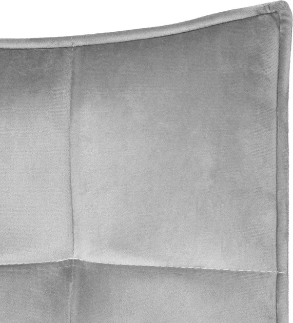 Fotel tapicerowany Homla VINNIS z podnóżkiem 96 x 69 x 82 cm Grey (5904183856681) - obraz 8