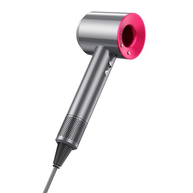 Фен для волос Hoco HP11 Plus High-speed negative ion hair dryer (1600W) Grey-rose - Фото 2 Фен для волос Hoco HP11 Plus High-speed negative ion hair dryer (1600W) Grey-rose - изображение 2
