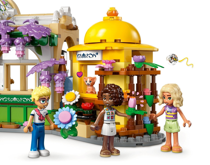 Zestaw klocków LEGO Friends Zielona kawiarnia i kwiaciarnia 1138 elementów (42671) - obraz 5