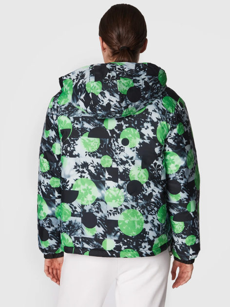 Куртка зимова жіноча Fila Titisee Reversible Oversized Puff Jacket FAW0243-80001 L Чорна (4064556333346) - зображення 4
