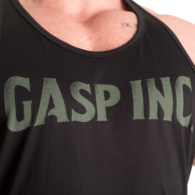 Спортивная майка GASP Essential T-Back Black/Green XL - Фото 4 Спортивная майка GASP Essential T-Back Black/Green XL - изображение 4