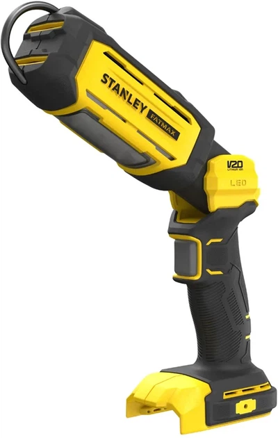 Фонарь светодиодный аккумуляторный Stanley FatMax 18В XR Li-Ion (V20) 350-700 люмен SFMCL050B - Фото 1 Фонарь светодиодный аккумуляторный Stanley FatMax 18В XR Li-Ion (V20) 350-700 люмен SFMCL050B - изображение 1