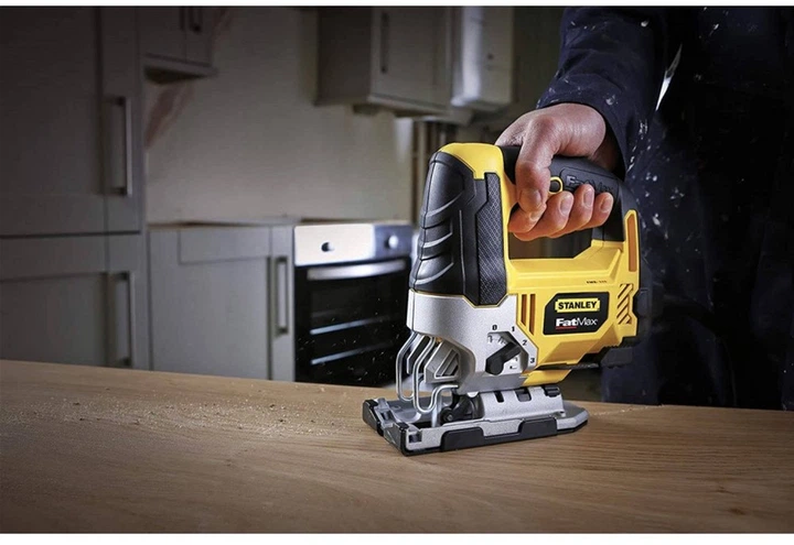 Пила лобзикова мережева електролобзик Stanley FatMax 710 Вт, 3200 ход/хв FME340K - Фото 3 Пила лобзикова мережева електролобзик Stanley FatMax 710 Вт, 3200 ход/хв FME340K - зображення 3