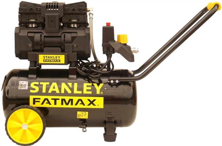 Компресор повітряний поршневий Stanley Fatmax 1.1кВт, 160л/хв, 24л, 8 Бар FMXCMS1524HE - Фото 8 Компресор повітряний поршневий Stanley Fatmax 1.1кВт, 160л/хв, 24л, 8 Бар FMXCMS1524HE - зображення 8