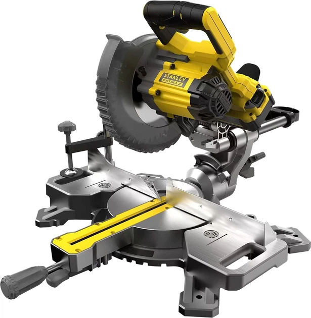 Пила торцовочная аккумуляторная Stanley FatMax 18В (V20) Li-Ion, 4Ач, 3800 об/мин, диск 190 мм. SFMCS701M1 - Фото 1 Пила торцовочная аккумуляторная Stanley FatMax 18В (V20) Li-Ion, 4Ач, 3800 об/мин, диск 190 мм. SFMCS701M1 - изображение 1