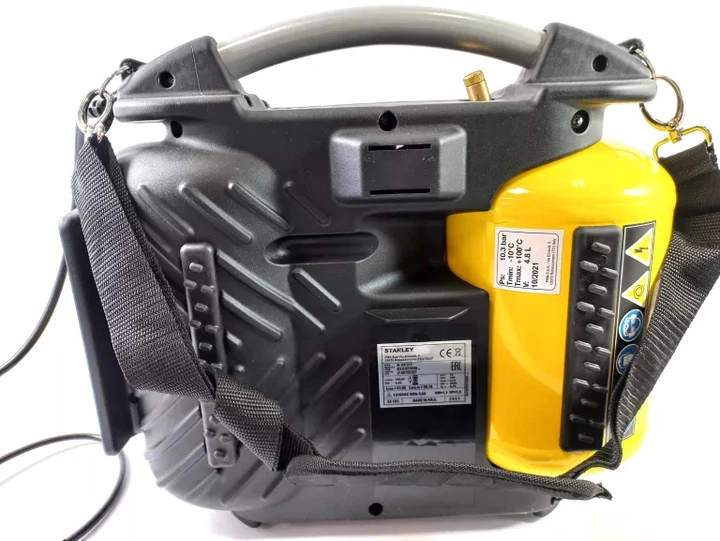 Компресор повітряний поршневий Stanley 1.1кВт, 5л, 180л/мин, 10 Бар DN200/10/5 - Фото 5 Компресор повітряний поршневий Stanley 1.1кВт, 5л, 180л/мин, 10 Бар DN200/10/5 - зображення 5