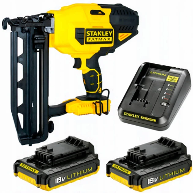 Пистолет гвоздезабивной аккумуляторный Stanley FatMax 18В XR Li-Ion FMC792D2 - изображение 3