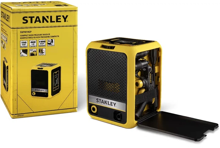 Мойка высокого давления электрическая щеточная Stanley 1.9 кВт, 150 бар, 8 м, 460 л/год, 50°C, бак 0.6 л SXPW19CP-E - изображение 10