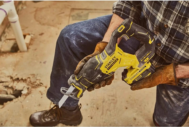 Пила сабельная аккумуляторная Stanley FatMax 18В (V20) Li-Ion, 3200 ход/мин SFMCS310B - изображение 5
